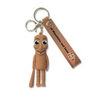 Nhemeylp Brainrot Toys Porte-clés pour femme et homme, figurines de dessin animé imprimées en 3D, accessoire décoratif mignon pour sac, présentation et décoration, cadeau de collection unique pour