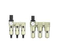 NHESTYGBT 1Pcs CWFF 1/4 3/8 1/2 3/4 Haute précision Purification Multiple Filtre à air comprimé de précision compresseur d'air séparateur Huile-Eau(CWFF5-06,Manual Drainage)