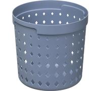 NHG Corbeille de rangement SEOUL ROUND ORGANIZER L PP bleu