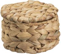NHG Panier de rangement CLARA avec couvercle S rond