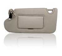 NHILES Pare-Soleil côté conducteur Gauche Compatible avec Nissan Altima 2013 2014 2015 2016 2017 2018 avec lumière, sans Toit ouvrant 96401-3TA2A Beige