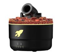 NHJGYSDY Diffuseur d'arômes volcaniques avec minuterie, canons à lumière fissurée, humidificateur d'air, tourelle, aromathérapie, diffuseur d'aromathérapie pour