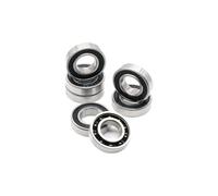 NHJLFKSA 6901-2RS Roulement en acier inoxydable 12 x 24 x 6 mm 1 pièce ABEC-3 6901 RS Moyeu de vélo avant arrière 12 24 6 roulements à billes en céramique