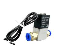NHJLFKSA Électrovanne pneumatique à 2 voies normalement fermée avec connecteur rapide 12 V 24 V valves pneumatiques 6,35 mm (taille : 6,35 mm, couleur : connecteur rapide 12 V _ 10 mm), 0,6 cm