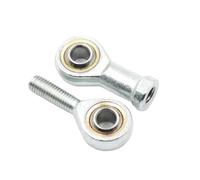 NHJLFKSA Embout de tige 5 mm, 6 mm, 8 mm, 10 mm, 12 mm mâle/femelle SA SI T/K POSA8 PHSA8 - Roulement à rotule métrique fileté (SI12 12 mm, filetage gauche)