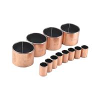 NHJLFKSA Lot de 10 roulements à huile Sf1-1010/1012/1015/1020 - Roulement composite/bague sans huile/bague en cuivre/bague d'arbre (10 x 12 x 25)