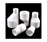NHJREO Raccord de réduction Excentrique en PVC 20-63 mm - for arrosage de Jardin, Aquariums et plomberie - Installation à Coller (1 pièce)(50x20mm)