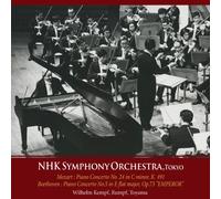 NHK名演奏家 幻のライヴ ~ モーツァルト : ピアノ協奏曲 第24番 他 (Mozart : Piano Concerto No.24 | Beethoven : Piano Concerto No.5 ''Emperor'' / Whilhelm Kempf , Rumpf , Toyama , NHK Symphony Orchestra Tokyo)