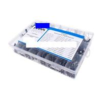 NHKSFBLQ 500pcs Aluminum Electrolytic Capacitor Electrolytic Capacitors Kit 24Value Range 0.1uF-1000uF Capacitors Assortment Kit