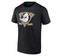 NHL Anaheim Ducks Value Primary Grapic Logo T-shirt Noir, Noir , L