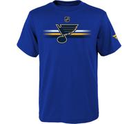 NHL Fanatics APRO Tee pour adolescents, manches courtes, logo de l'équipe NHL - St. Louis Blues, taille : S (8 ans)