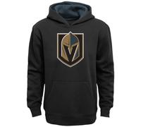 NHL Prime Junior Sweat à capuche à manches longues avec poche kangourou sur le devant, Vegas Golden Knights, 14-16 ans