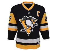 NHL Réplique maillot d'entraînement avec nom et numéro au dos, Pittsburgh Penguins, Crosby #87, 140 S/M, taille unique