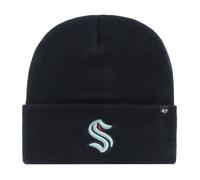 NHL Seattle Kraken '47 bonnet laine bonnet knit hat cuffed 195000562402 Haymaker navy