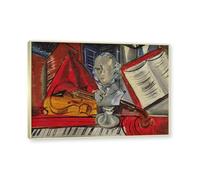 NHLDZYH Cadre Champagne. Impressionnisme Tableau, (Sans titre 77) par Raoul Dufy, Impressions sur Toile Célèbres, Reproductions Tableaux, Decoration Moderne Maison. 30x42cm