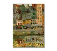 NHLDZYH Impressionnisme Tableau, (Sans titre 79) par Raoul Dufy, Impressions sur Toile Célèbres, Reproductions Tableaux, Decoration Moderne Maison. 30x42cm Toile Uniquement