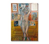 NHLDZYH Impressionnisme Tableau, (Sans titre 82) par Raoul Dufy, Impressions sur Toile Célèbres, Reproductions Tableaux, Decoration Moderne Maison. 30x42cm Toile Uniquement