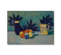 NHLDZYH Impressions sur Toile Célèbres, (Nature morte aux fruits) par Alexej von Jawlensky, Reproductions de Tableaux Poster, Decoration Moderne Maison. 30x42cm Toile seule.