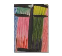 NHLDZYH Impressions sur Toile Célèbres, (Sans titre 42) par Alexej von Jawlensky, Reproductions de Tableaux Poster, Decoration Moderne Maison. 70x98cm Toile seule