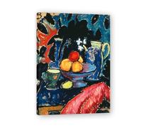 NHLDZYH Impressions sur Toile Célèbres, (Sans titre 43) par Alexej von Jawlensky, Reproductions de Tableaux Poster, Decoration Moderne Maison. 30x42cm Cadre intérieur