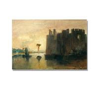 NHLDZYH J.M.W. Turner, Reproduction d'Art sur Toile, Peinture Romantisme Anglais, Déco Intérieure Classique et Vintage. AA01. 80x120cm. Toile Seule