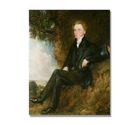 NHLDZYH Tableau Célèbre (Sans titre 22) de John Constable - Reproduction d'Art sur Toile, Peinture Romantisme Anglais, Déco Intérieure Classique et Vintage. 40x50cm Toile uniquement