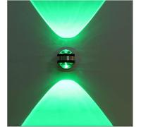 NHPJFDC Applique Murale LED 6W à Double tête en Cristal, Style Moderne, pour la décoration intérieure (Salon, Chambre, Chevet, Couloir), Lustre Moderne.