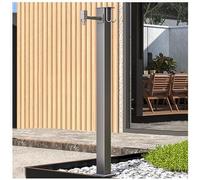 NHPJFDC Colonne d'arrosage en Acier Inoxydable pour Jardin, Robinet extérieur en cuivre, borne d'arrosage antigel à Montage sur Pied, pour l'irrigation des Jardins, pâturages et Cours.