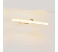 NHPJFDC Lámpara LED de aluminio Para Espejo de tocador, montaje en pared, Brillo Ajustable, Ideal Para dormitorio y baño, diseño moderno, solución de iluminación de Bajo consumo.