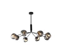 NHPJFDC Lustres de Plafond Modernes avec Globes en Verre, Suspension Classique Vintage Spoutnik, Plusieurs Ampoules, éclairage décoratif