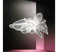 NHPJFDC Suspension LED Blanche pour Salon de Restaurant Italien Moderne, Lampe Suspendue Luxueuse, Style Unique