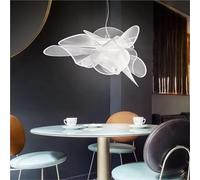 NHPJFDC Suspension LED Blanche pour Salon de Restaurant Italien Moderne, Lampe Suspendue Luxueuse, Style Unique