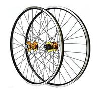 NHPJFDC VTT 26/27,5/29 Pouces, Roues arrière à dégagement Rapide, Freins à Disque/V-Brake à 4 roulements, Jantes, Cassette 7/8/9/10/11 Vitesses, Roue Libre