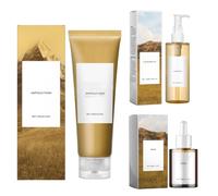 NHPY 3 Pièces Centella Skincare Kit,Cleansing Oil,Centella Nettoyant Visage,Centelle Serum,Hydratant,Rétrécissant les Pores,Convient à Tous les Types de Peau