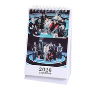 NHPY SK Calendrier De Bureau,Calendrier De l'Avent SKZ,2026 Pour Décoration Bureau K-Pop Photo Calendriers Des Soutien Pour Les Fans,Agenda Skz