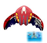 NHQZ 1 Pièces Planeur sous-marin, Poisson Bain Qui Nage Ailes Réglables, Jeux Piscine pour Piscine, Baignoire, Eau Extérieure（rouge）