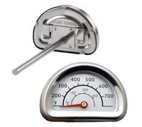 NHQZ 1 Pièces Thermometre Four Compatible avec Omnia Thermometre Cuisine en Acier Inoxydable avec Sonde Thermomètres pour Barbecue Fumoir Gril Casseroles Faitouts Mesure de 0 °C à 400 °C