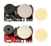 NHQZ 2 Pièces Gadgets Amusants Pour Faire Du Bruit Avec Un Grillon, Farce Et Attrape,Farce Et Attrape Adulte,Farces Et Attrapes,Farce Et Attrappe,Sound Machine (Noir Et Rouge)