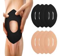 NHQZ 8pcs Bandes de Kinésiologie Prédécoupées pour Genoux Imperméables,Tape de Kinesiologie élastiques et Imperméablesélastiques pour douleurs au genou,Pour Le Fitness, Le Cyclisme