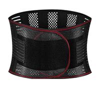 NHQZ Ceinture Lombaire Ceinture de Soutien Lombaire Maintenir Bien Les Lombaires 5 Ressorts Soutien Sangle Réglable Respirant et Confortable pour Homme et Femme - Taille XXL