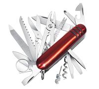 NHQZ Couteau pliant 9 * 2,3 * 3,1 cm, couteau multi-usages, couteau multifonction, couteau de poche multifonction, couteau pliant, couteau multi-usages 17 fonctions, mini couteau porte-clés (rouge)