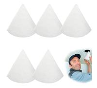 NHQZ Lot de 5 Filtres Coniques G4 | DN125 180mm | Filtre Thermoscellé Sans Adhésif | Insonorisant | Tapis Filtrant Universel pour Système de Ventilation