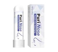 NHQZ Nez respiration 1 Pack, Soulagement Rapide d'un Nez Bouché, Améliore la Respiration et Stimule la Concentration, Fait Avec des Huiles Essentielles et du Menthol
