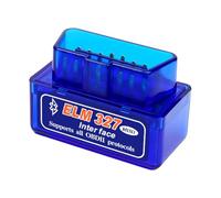 NHQZ OBD2 Diagnostic Voiture Multimarque,MINI ELM 327 OBD 2 Scanner Diagnostic Voiture pour Android/iOS/Windows,Lecteur de Code Voiture pour Diagnostic Système Moteur OBD-II,Erreur Codes, Température