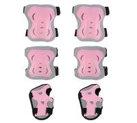 NHQZ Protection Roller Enfant, Kit de Protection pour Patins à roulettes vec Genouillères, Coudières et Protèges-Poignets 6 en 1, Equipement de Protection pour Le Patinage à roulettes Scooter