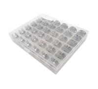 NHralpajj Bobines en Acier Inoxydable | 10/20/25/30/36/40/50/100 pièces(36pcs With Box)