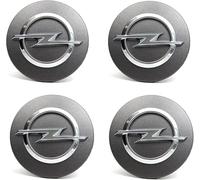 NHRGOKQC pièces Auto Cache Moyeux pour Opel Manta Meriva Mokka Monterey Monza Movano Omega,Centre Jante Capuchons Moyeu Roue Bouchon Enjoliveur étanche et Antirouille,B-54MM