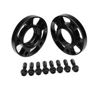 Nhsijpo Entretoises Roues pour BMW Série G, Nouveau Entretoises De Roues Forgées en Aluminium 7075, 2 Pièces, 12/15/20mm, Adaptateurs PCD 5x112 CB = 66.6mm(2PC 15MM)