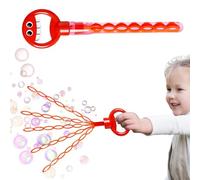 Nhujevkom à Main Portable, Jouet de à Bulles,Thème Animal de 36 Trous Funny Bubbles Maker Stick - Jouets extérieurs légers Portables pour Les Mariages, fêtes d'anniversaire, Vacances à la Plage