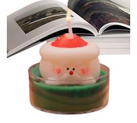 Nhujevkom Bougies Christmas À Led | Artisanales Pour Décor Noces | Ornement de Table pour Salon Chambre Mariage Maison